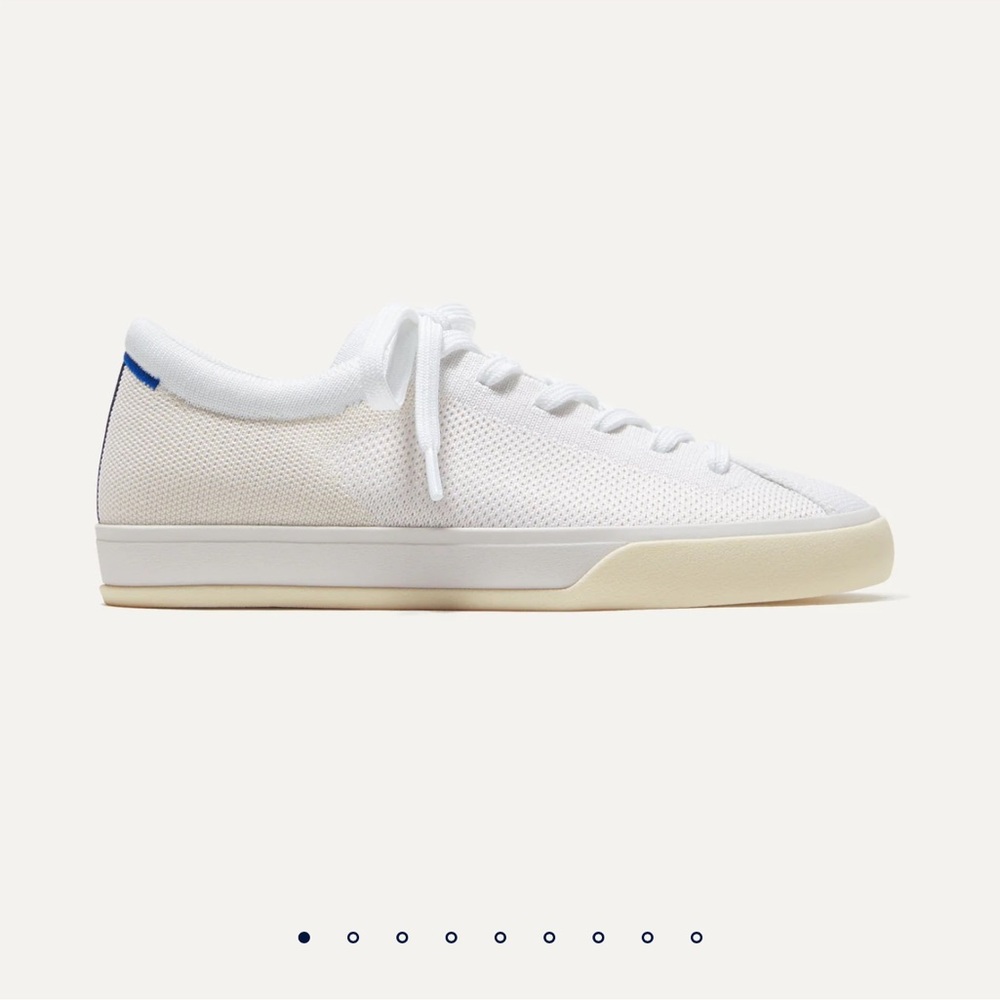 Rothy’s The Lace Up Sneaker Bright White